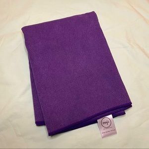 Maji NoSkid Microfiber Yoga Towel, Purple, 24”x70”